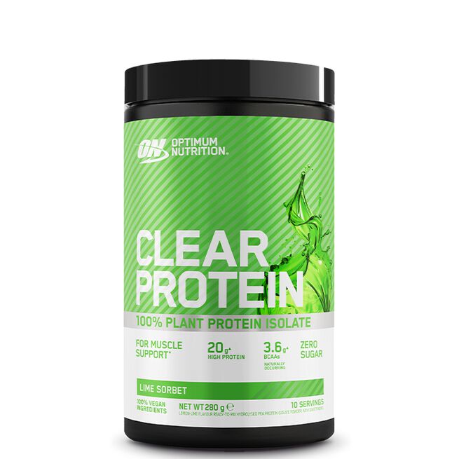 Optimum Clear Vegan Protein 280 g Lime Sorbet 
