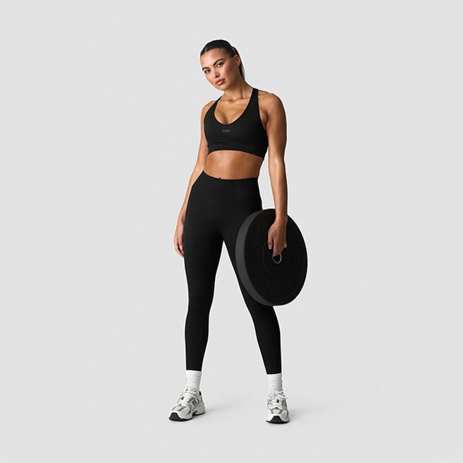 Scrunch treningstights Svart