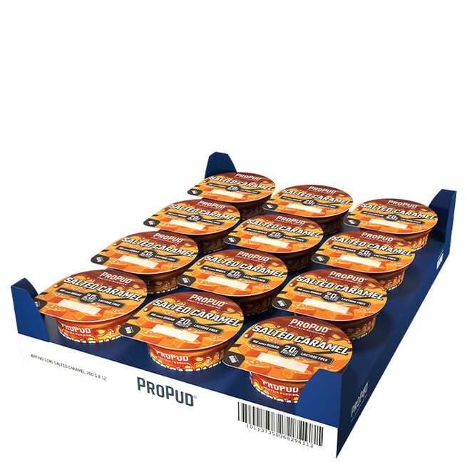 12 x ProPud Proteinpudding 200 g Salted Caramel