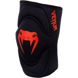 Venum Kontact Knee Pads Black/Red, L  Kontact Kneskydd Svart/Rød