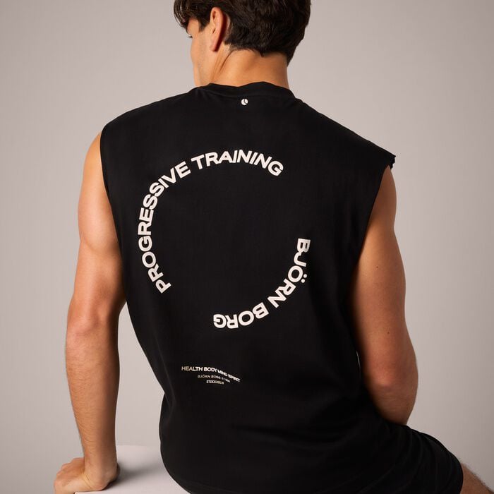 Borg Gym Treningstopp Svart