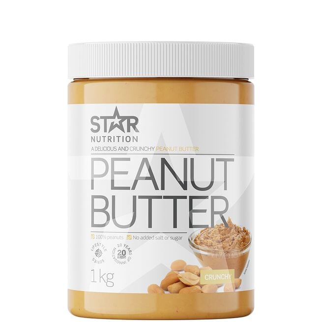 Peanøttsmør 1 kg Crunchy
