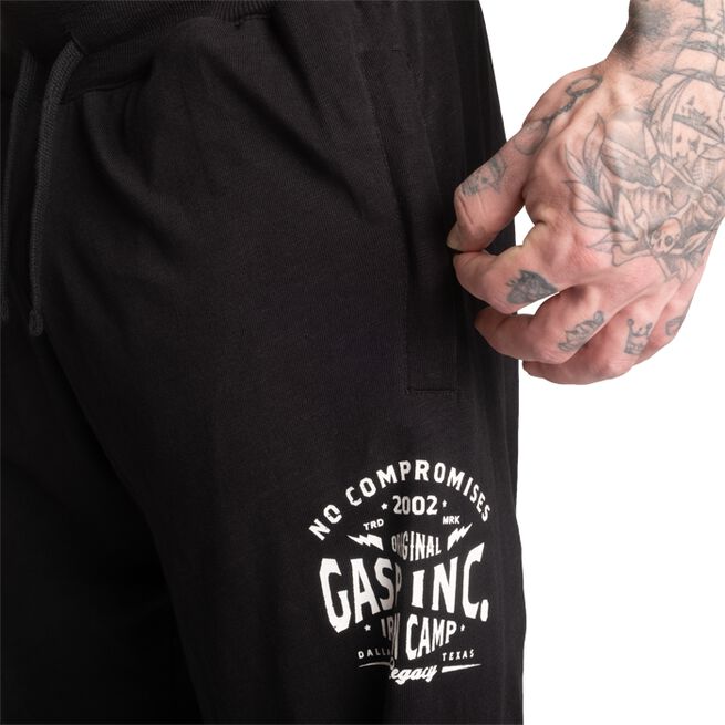 Gasp Inc Treningsbukser Svart Hvit