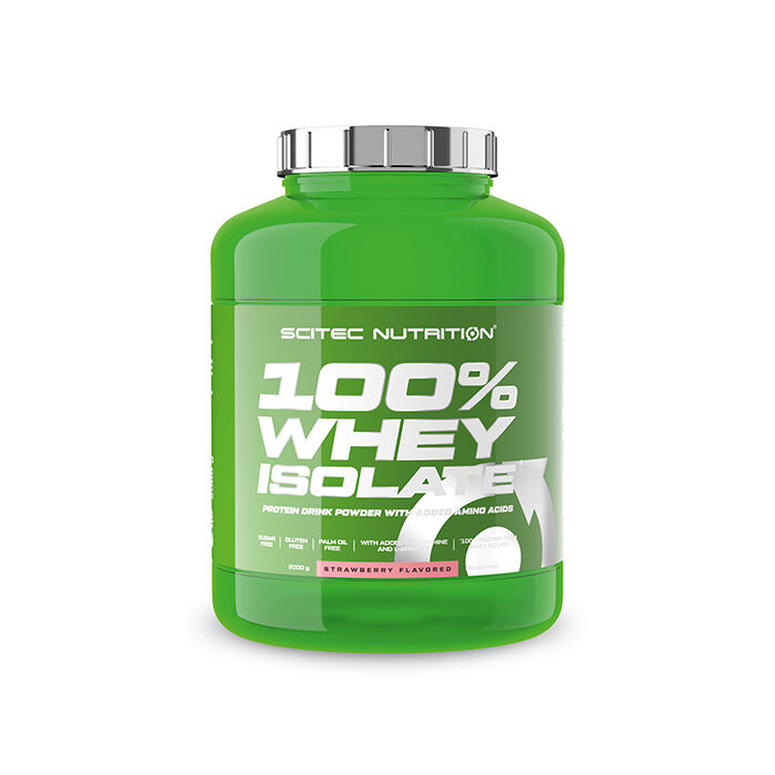 100% Whey Isolate Myseproteinisolat 1816 g strawberry