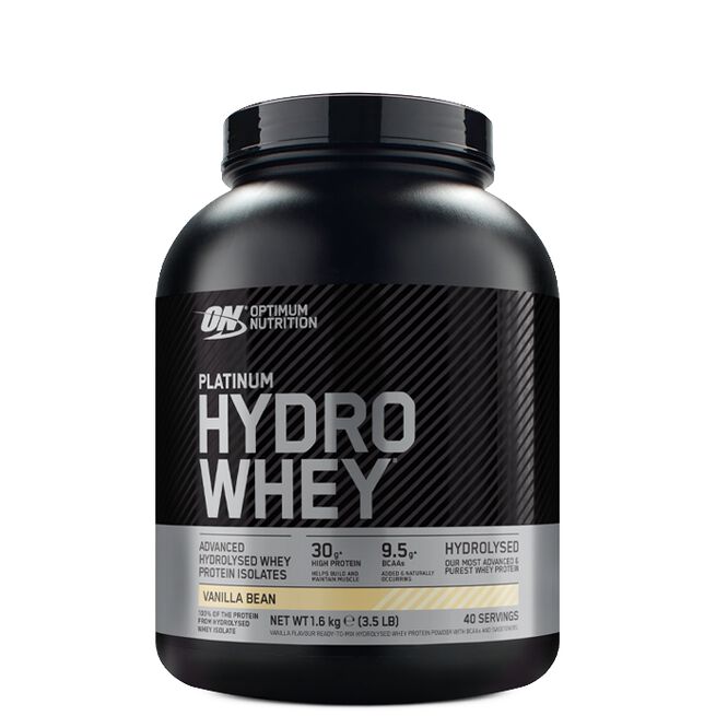 Platinum Hydro Whey Myseprotein 1,6 kg Vanilla Bean