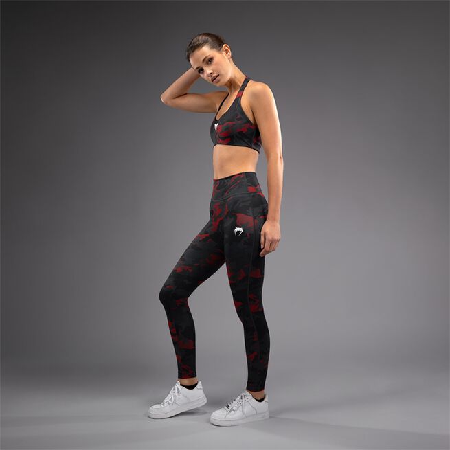Venum X SOPHIA ROSE Leggings, Midnight Grey/Cherry Red