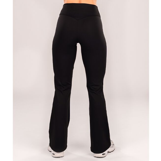 Flared Treningstights Svart
