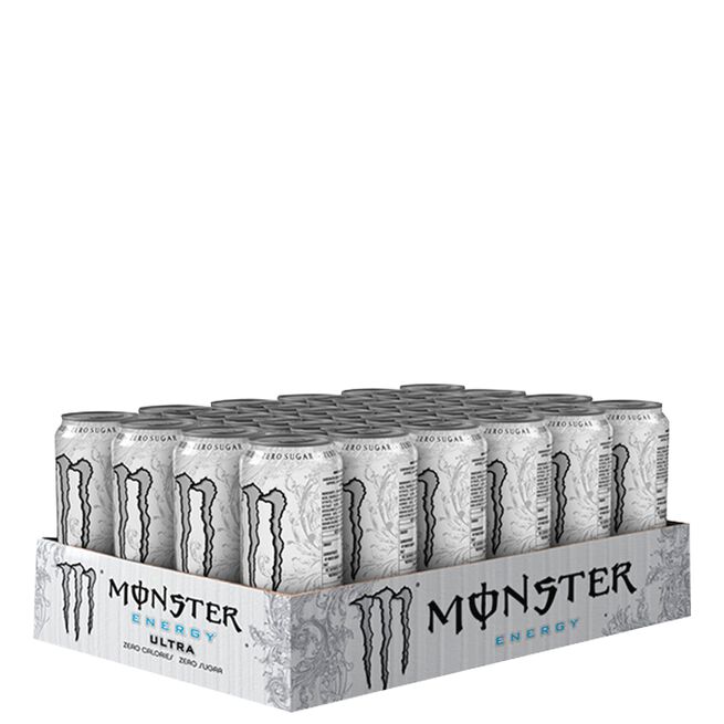 Monster 24 x Monster Energy Ultra, 355 ml, Slim White