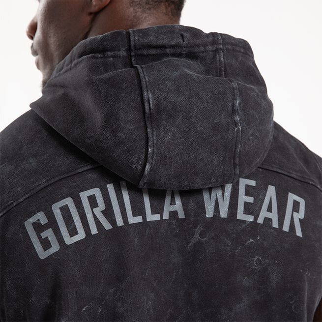 Silverdale Ermeless Hoodie Svart