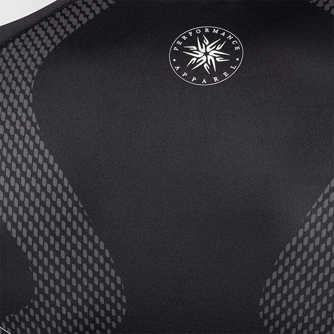 Nexus Rashguard Lang Erme Svart Sølv