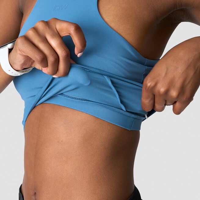 Endurance 2-i-1 Treningssinglet Blå