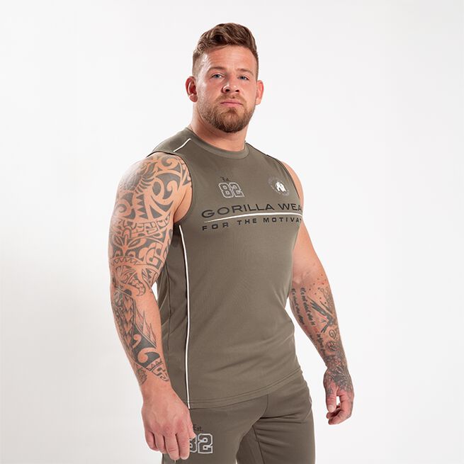 Broxton Treningssinglet Grønn