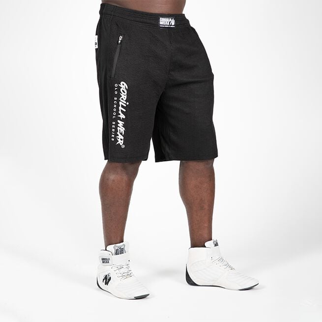 Gorilla Wear Augustine Old School Shorts, Black