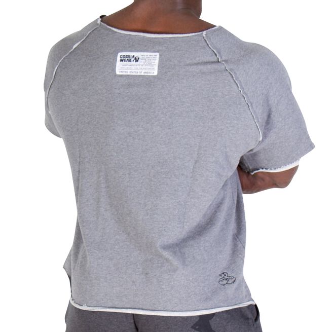 Classic Workout Top, grey, S/M 