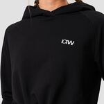 ICANIWILL Adjustable Cropped Hoodie Black