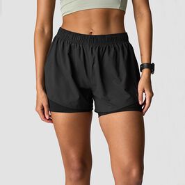 ICIW Mirage 2-in-1 Shorts Wmn, Black Mirage 2-in-1 Shorts Svart