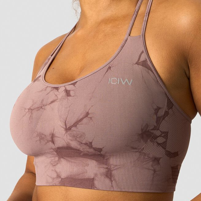 Define Seamless Tie Dye Sport-BH Lilla