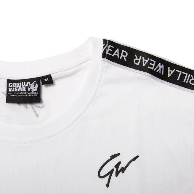 Chester T-Shirt, White/Black