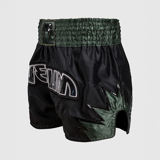 Inferno Muay Thai Shorts Svart Khaki