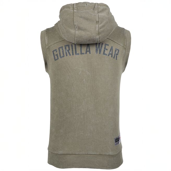 Silverdale Ermeless Hoodie Grønn