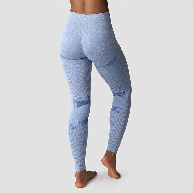 Soft Seamless Tights Blå