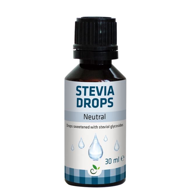 Stevia Dråper Nøytral 30 ml