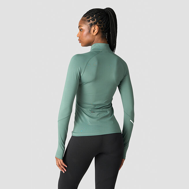 Everyday Treningsgenser Zip Grønn