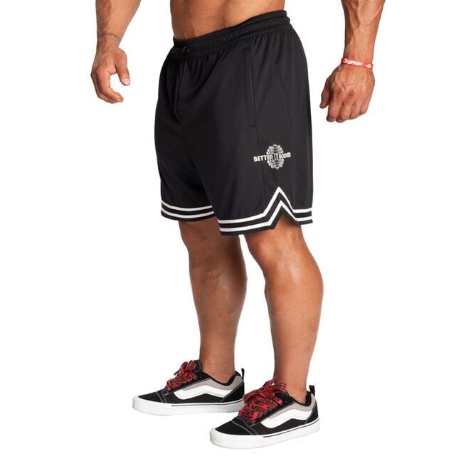 Treningsshorts Svart Hvit
