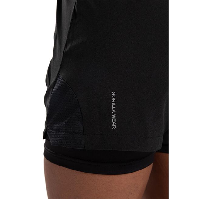 Katy 2-In-1 Shorts, Black