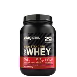 100% Whey Gold Std, 909 g, Double Rich Chocolate  100% Whey Gold Standard Myseprotein 908 g Double Rich Chocolate