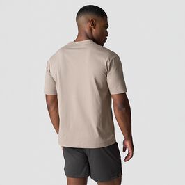 Everyday Cotton T-shirt Men, Greige, L  Everyday T-skjorte Greige