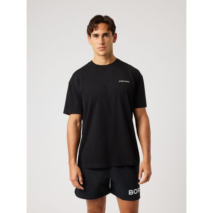 Borg Gym Oversized T-skjorte Svart