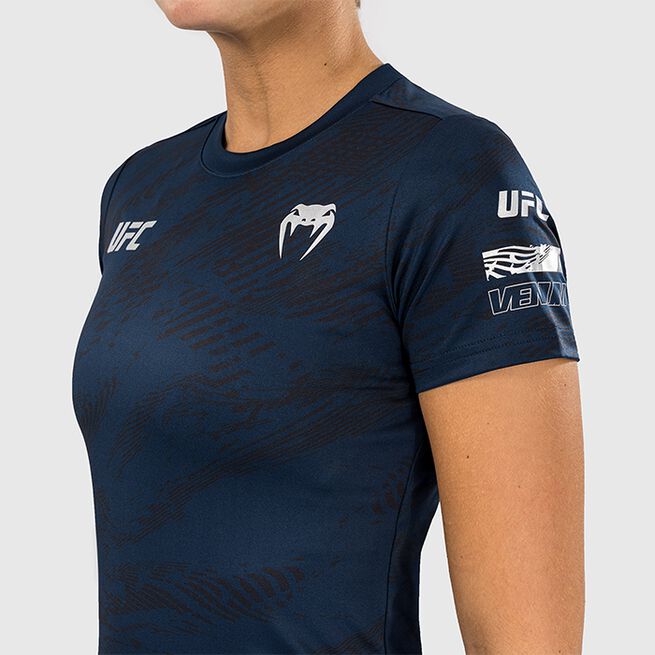 UFC Fusion by Venum Fight Week Women's Dry-Tech T-Shirt Oceanic Blue