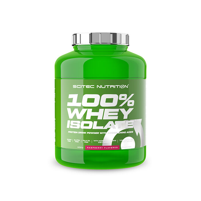 100% Whey Isolate Myseproteinisolat 1816 g raspberry