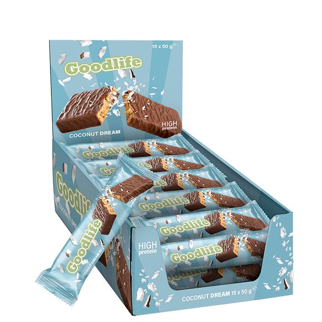 15 x Goodlife, 50 g, Coconut Dream Coconut Dream