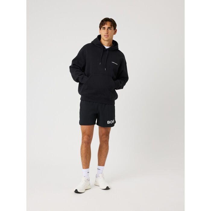 Borg Oversized Hettegenser Svart