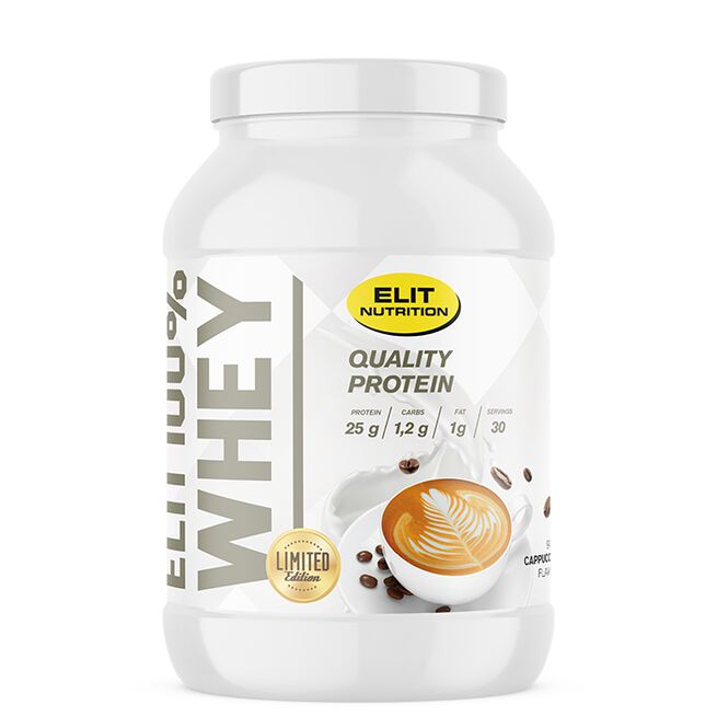 ELIT 100% Whey Myseprotein 900 g Cappuccino