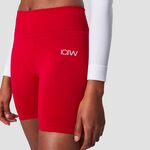 ICANIWILL Scrunch Seamless Shorts Deep Red