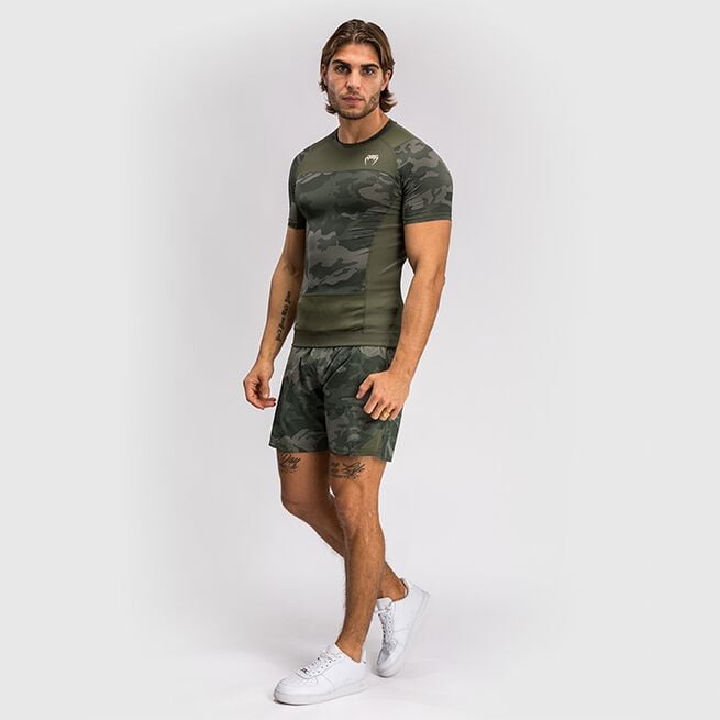 G-Fit Air Rashguard Kortermet Army Camo