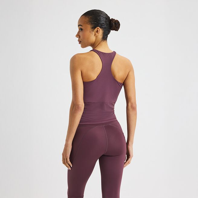 Jacquard Singlet Lilla