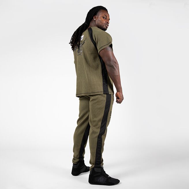 Gorilla Wear Augustine Old School Work Out Top, Army Green