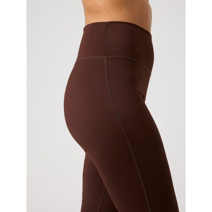 Borg Flare Tights Brun