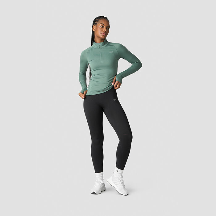 Everyday Treningsgenser Zip Gr&oslash;nn