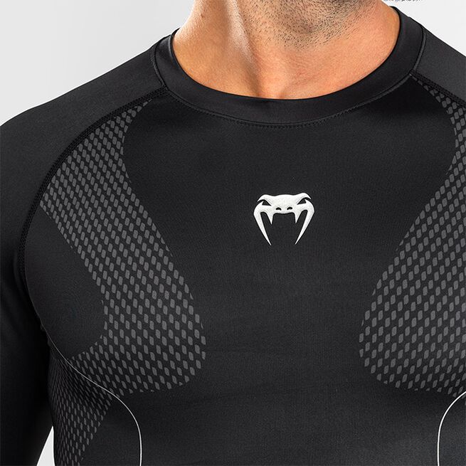 Nexus Rashguard Lang Erme Svart Sølv