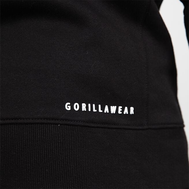 Leon Zip Hettegenser Svart