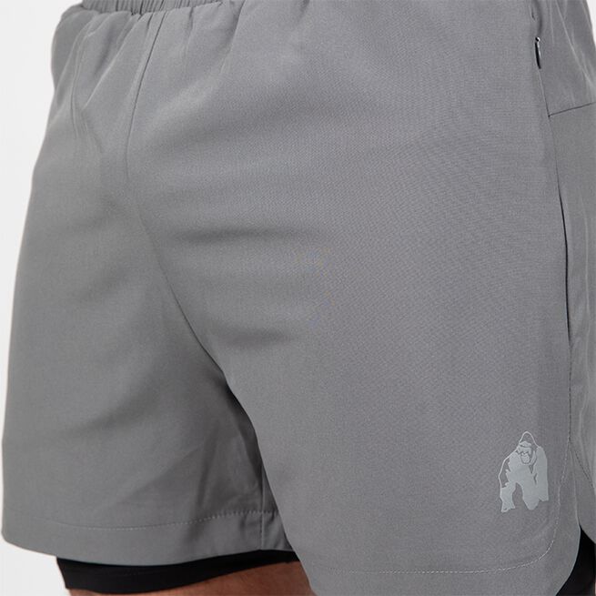 Cortez 2-In-1 Shorts Harmaa