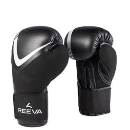 Boxing Gloves Microfiber Leather Silver, 10 oz  Boksehansker Semsket Sølv