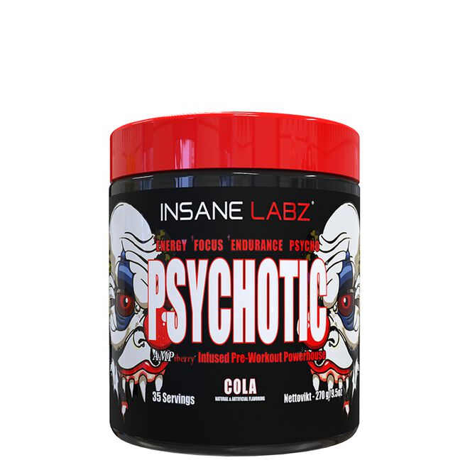 Psychotic Pre-Workout 35 porsjoner Sour Cola
