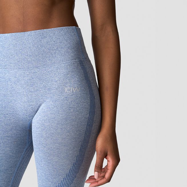 Soft Seamless Tights Blå
