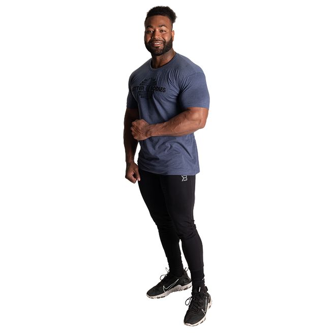 Recruit Tee, Sky Blue Melange